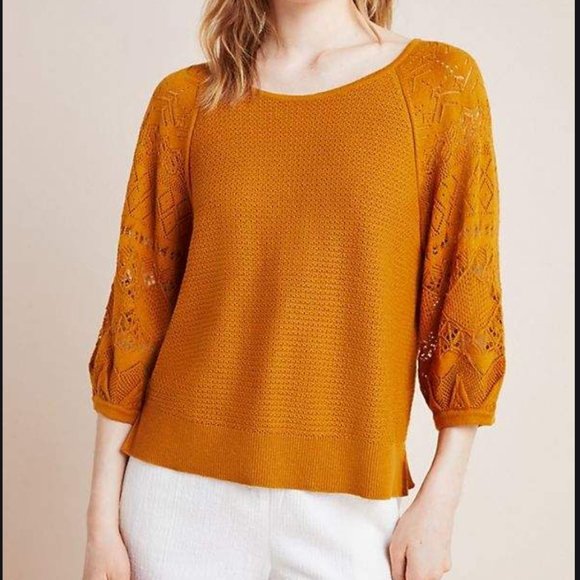 Anthropologie Tops - Anthropologie  MARTINA POINTELLE PULLOVER
